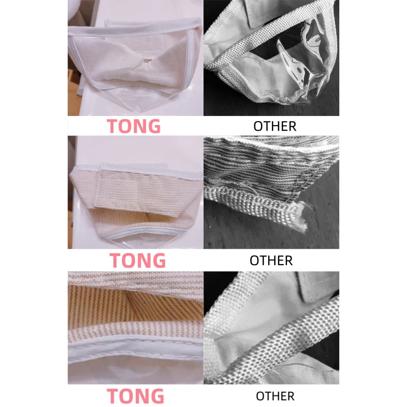 TONG New Cat Anti Bite Muzzles Breathable Transparent Cat Helmet Adjustable Kitten Mask for Nail Trimming Grooming 6
