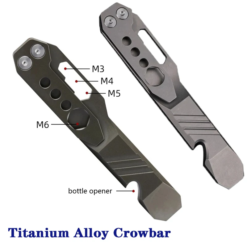 Tools Screwdriver Wrench Titanium Crowbar Edc Crowbar Edc Tool
