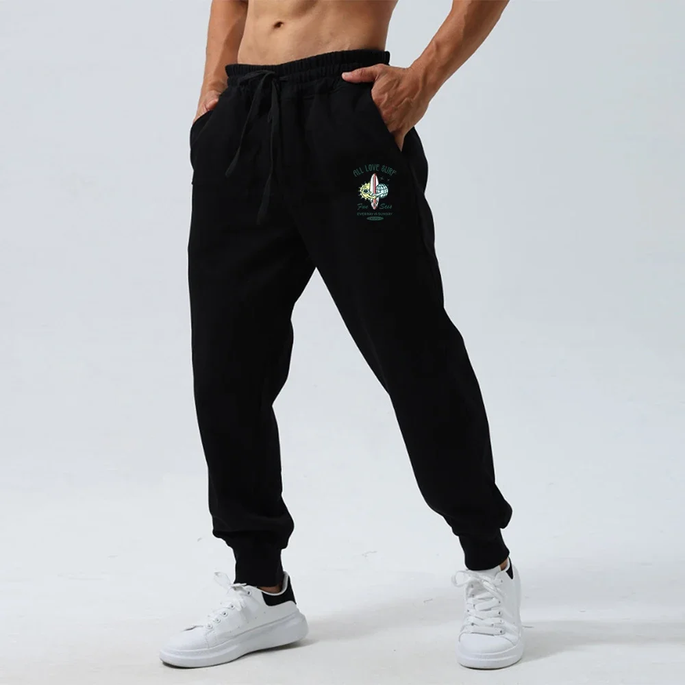 Couple Running Pants Sweatpants Men Gym Tracksuit Men's Padded Pants Streetwear Jogger Man Clothing Women's Trousers Jogging