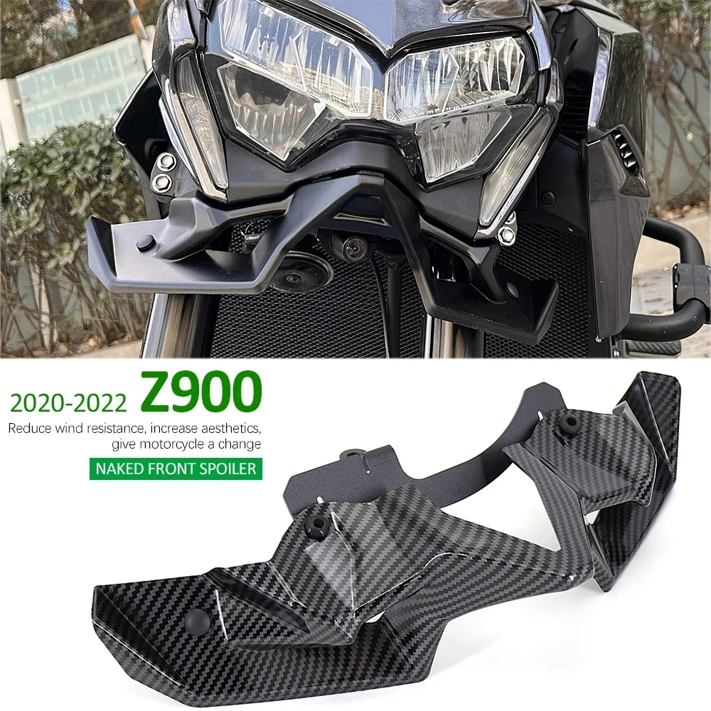 

Winglets спойлер для Kawasaki Z900 2020 2021 2022 2023 мотоцикл голый передний обтекатель хомут ВВС аэродинамический комплект крыла Новый