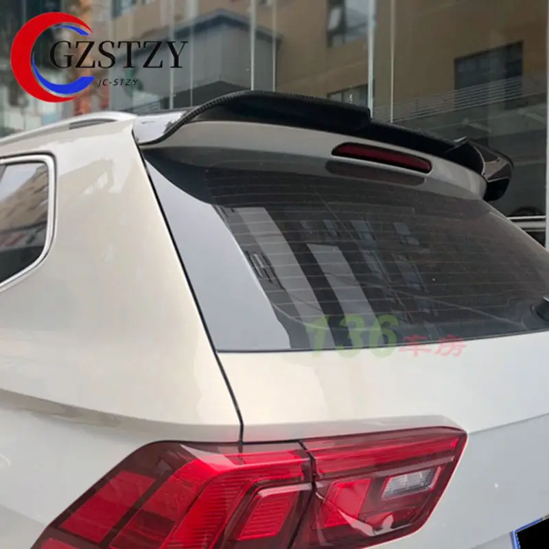 

For Volkswagen VW Tiguan L Spoiler 2017 New Tiguan Car Tail Wing Decoration Carbon Fiber Rear Trunk Roof Spoiler