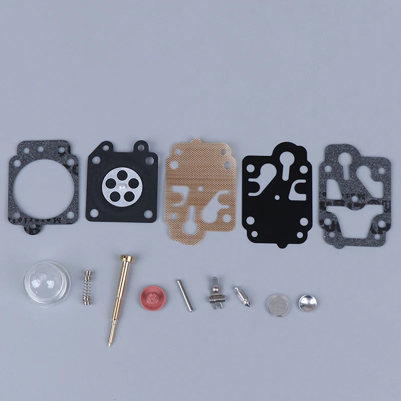 Motorcycle Carburetor Brush Cutter Carburetor Grass Trimmer Gaskets Carburetor Carb Diaphragm Set for 139f 26CC 33CC 43CC 52CC