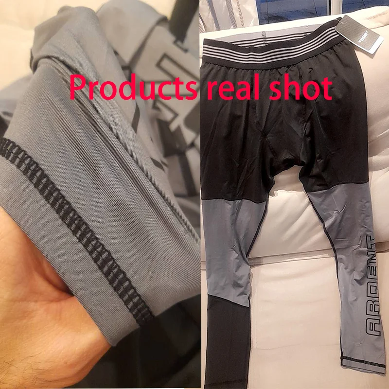 Men Trousers KAMB Men's Tights Sport Fitness Running Training Exercise Sweatpants Compression Pants Leggings Joggers