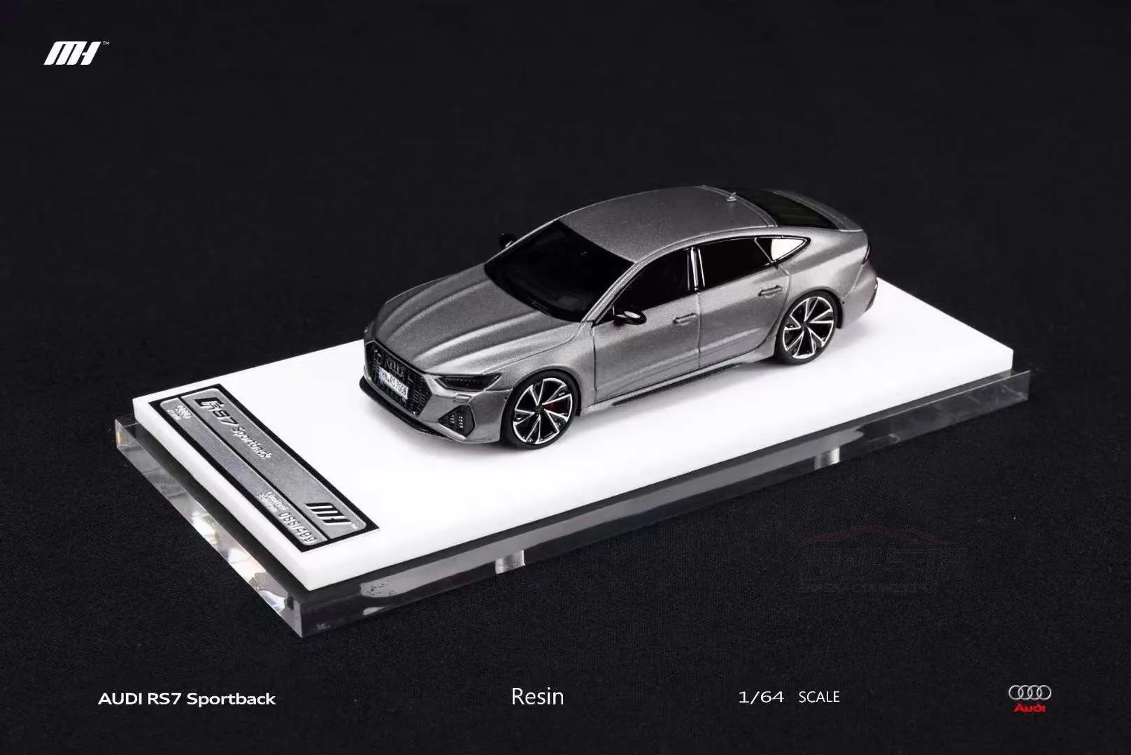 MH MotorHelix 1/64 アウディ RS6 シルバー 京商　レジン Motorhelix 1:64 Audi Rs7 resin ornament car model - AliExpress
