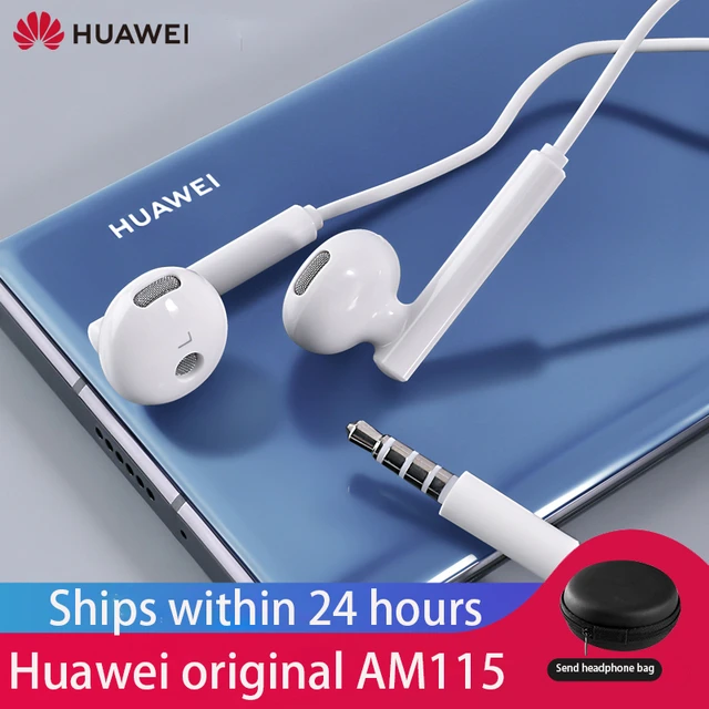 Auriculares Oficiales Huawei Am115s - Blanco