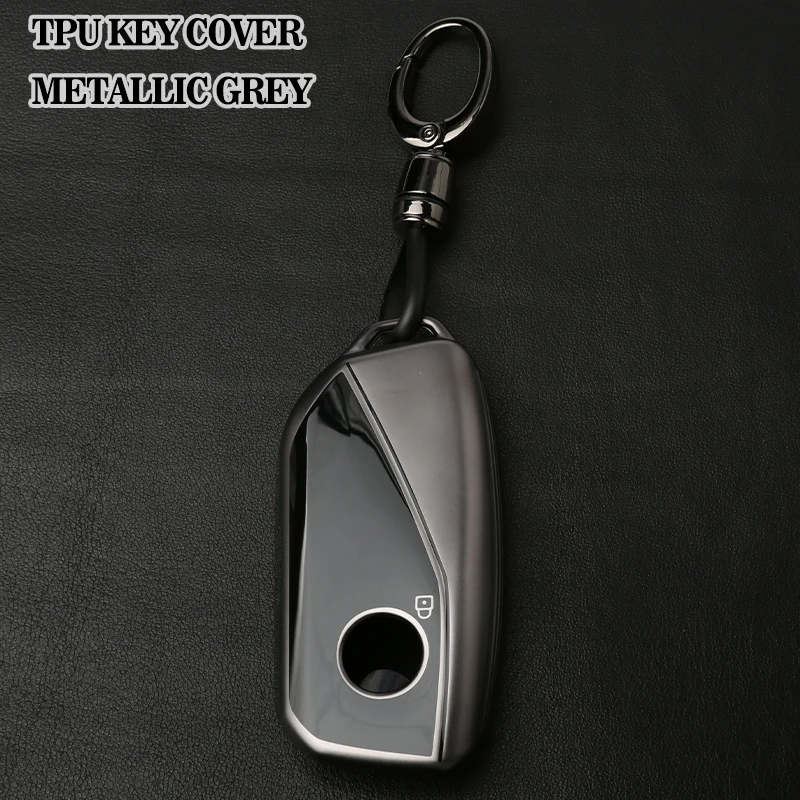 4 Knoppen Sleutelhanger Cover Fit voor BMW 5/7 Serie X1 X5 X6 X7 IX IX3 4 Knoppen Sleutelhanger Cover Fit voor BMW 5/7 Serie X1 X5 X6 X7 IX IX3