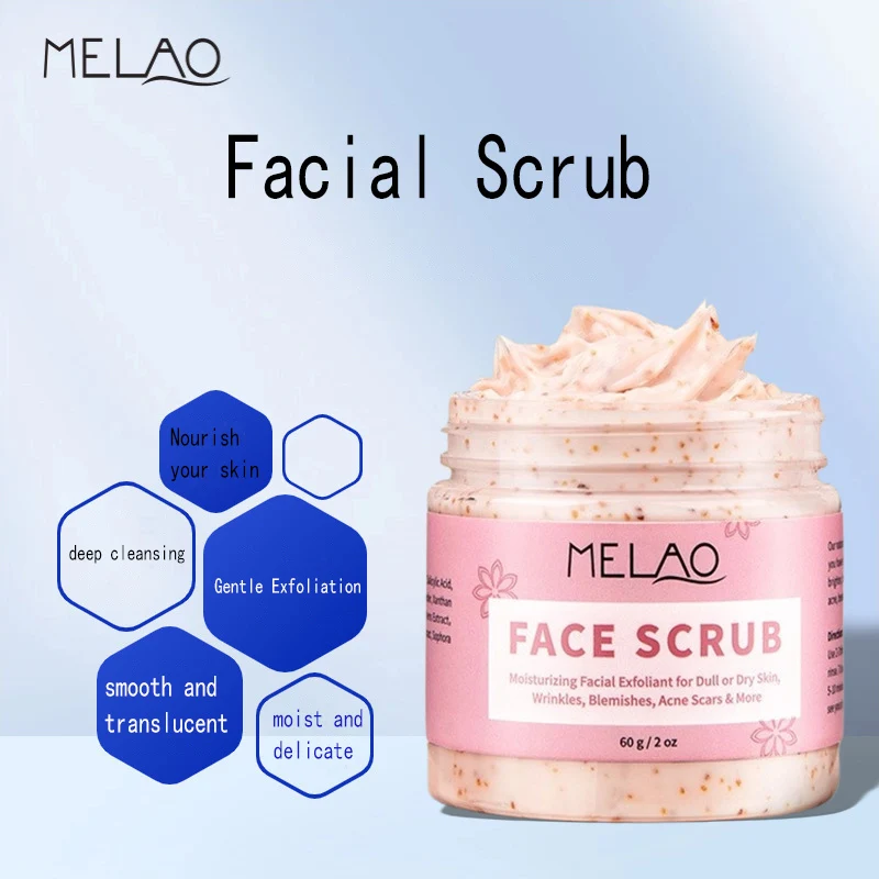 Natural Exfoliating Salt Scrub Body and Face Souffle Moisturizing Skin Acne Cellulite Dead Skin Scars Wrinkles