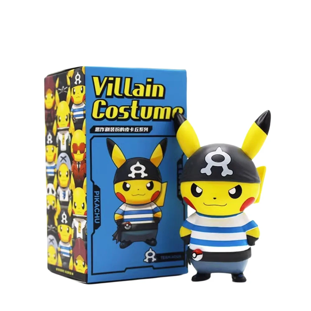 Villain Costume 団員ごっこ ピカチュウ フィギュア 団員ごっこ ピカチュウ フィギュア 7体セット 中国限定 Villain