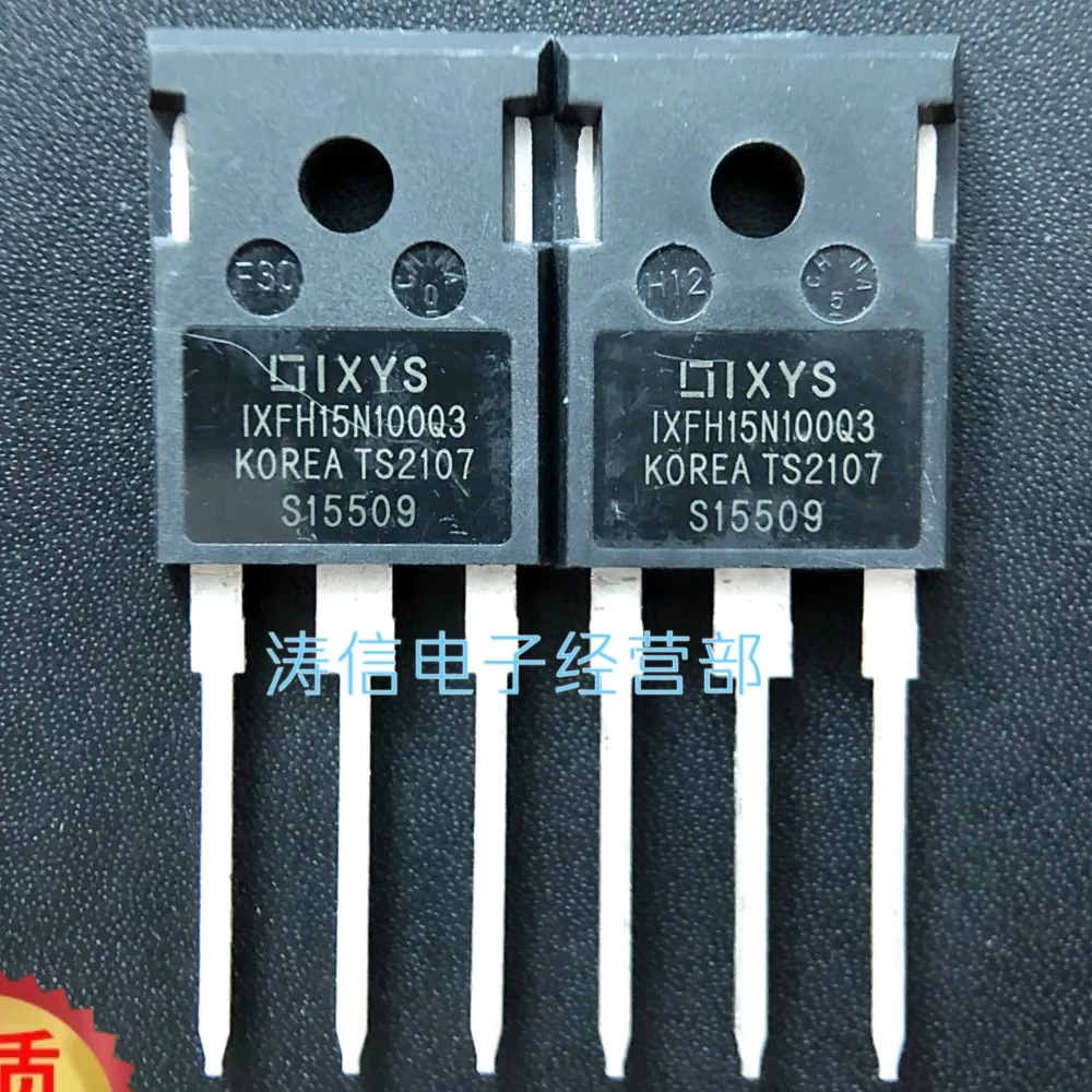 

10PCS/Lot IXFH15N100Q3 TO-247 MOS 15A 1000V Best Quality Imported Original