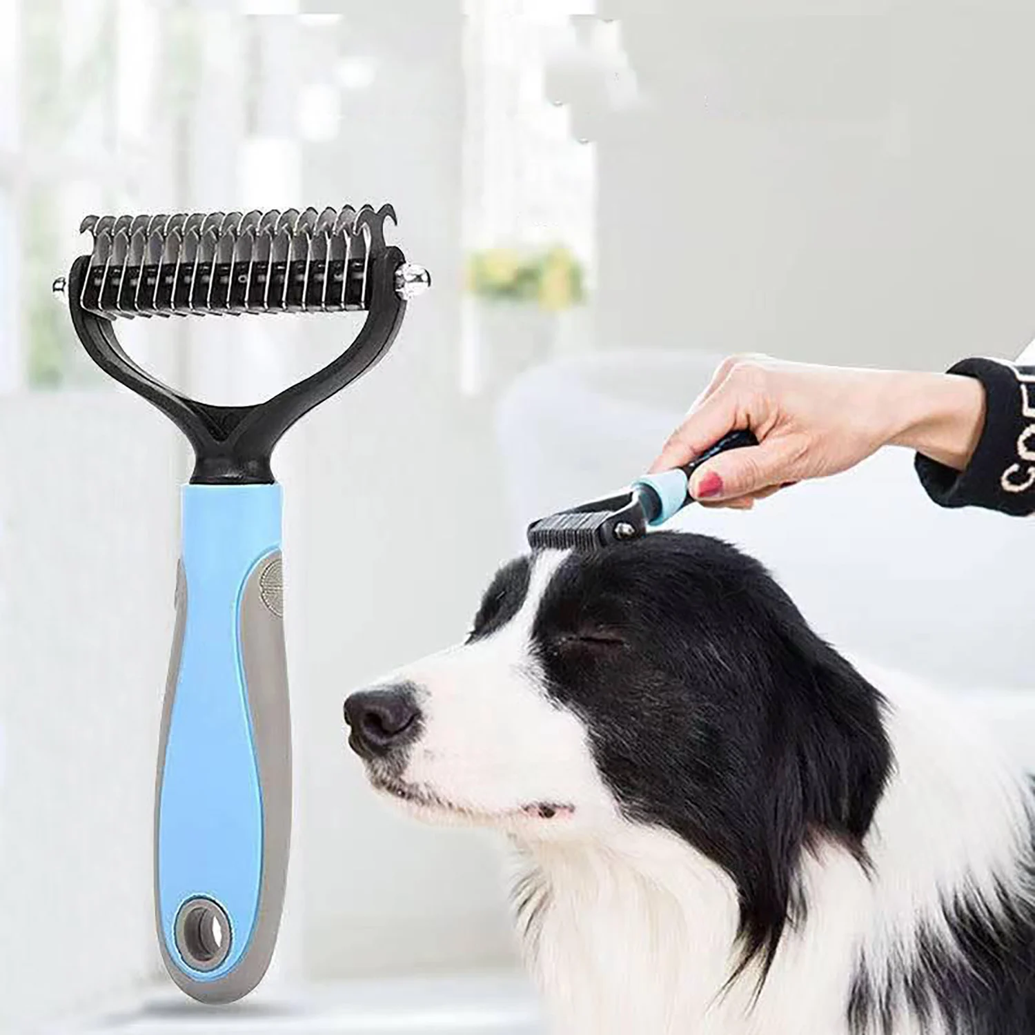 Pet Comb Pet Cat Hair Removal Brush Dog Hair Removal Tool Trimmer