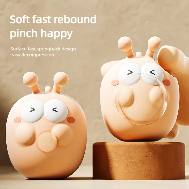 Cute Animal Spitting Bubbles Squish Squeeze Toy Anxiety Stress Relief Sensory Antistress Toys For Adults Birthday Christmas Gift 4