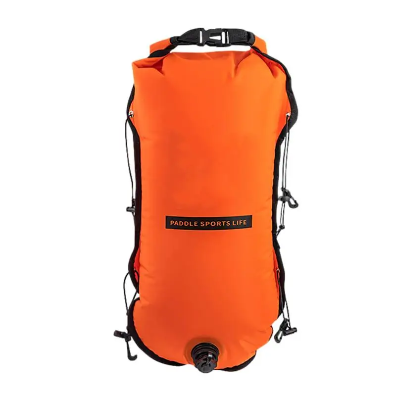 

Swim Buoy Dry Bag Swimming Safety Tow Float 30L Wear Resistant Ultralight High Visible Compact Durable Swim Buoy For Open Water