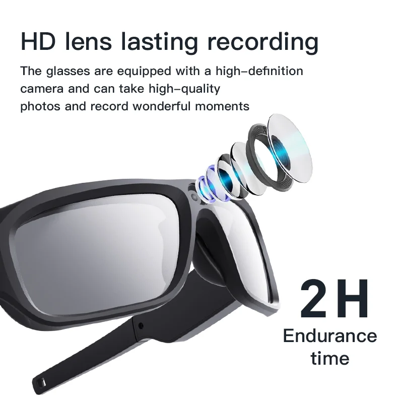 recording glasses 4k