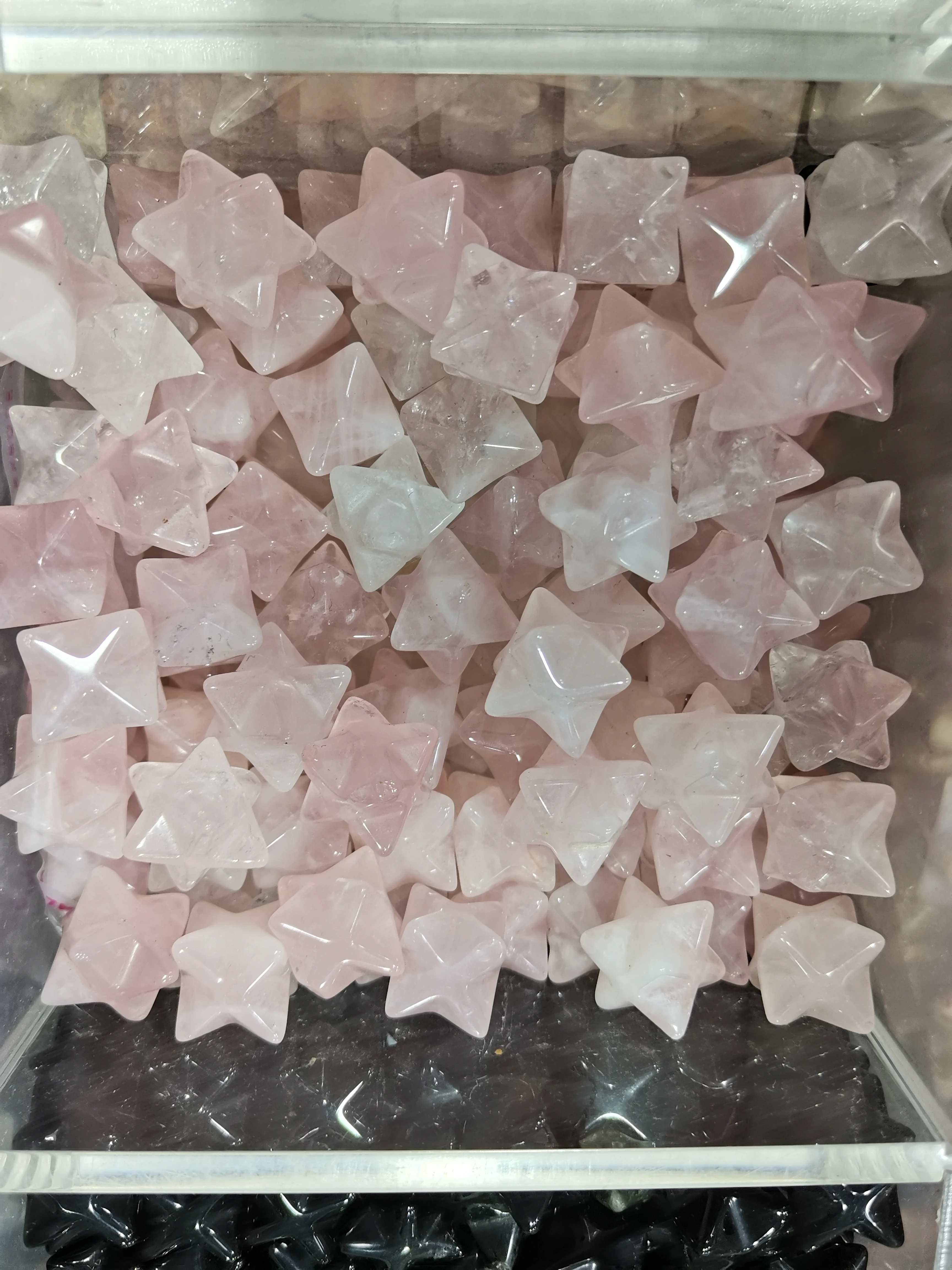 14MM Merkaba Star Natural Crystal Quartz Stone Wiccan Energy Healing Gem DIY Jewelry Home Decoration Gift 4