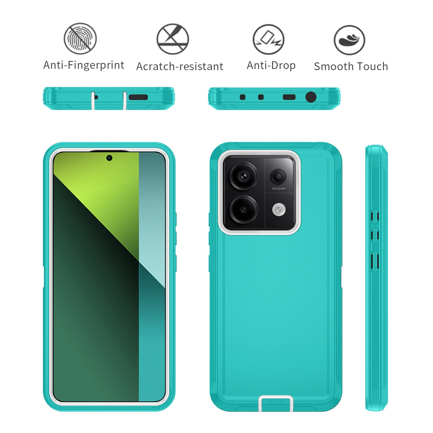 Armor Shockproof Heavy Duty Tough Dustproof Anti-Scratch Rugged Protective Case Cover