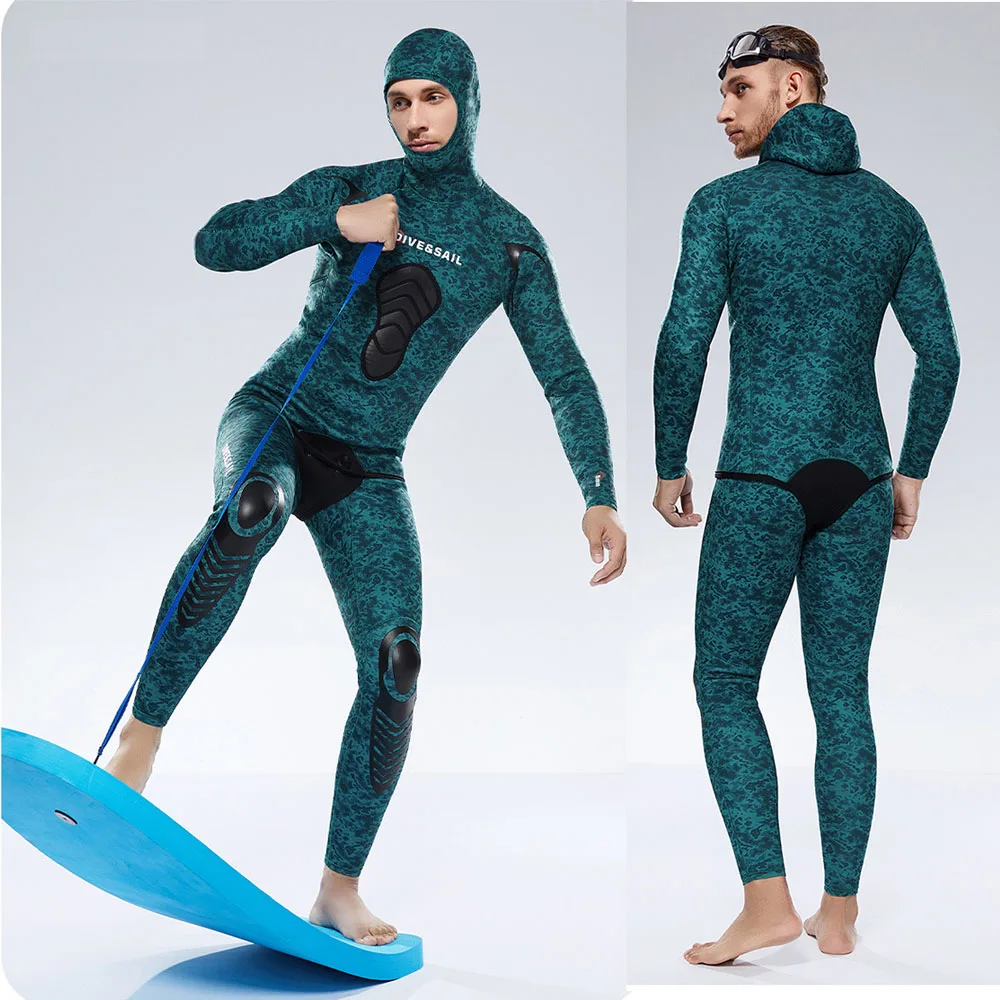 Wetsuits Men Spearfishing Suit Diving Suit 3mm Open Cell Wetsuit Suit  Neoprene