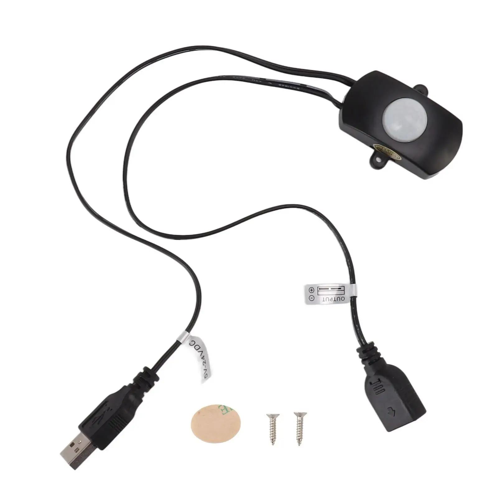 DC 5V-24V Motion Activated Sensor Switch-120&deg; Detection Cone Angle for automatic Induction Devices