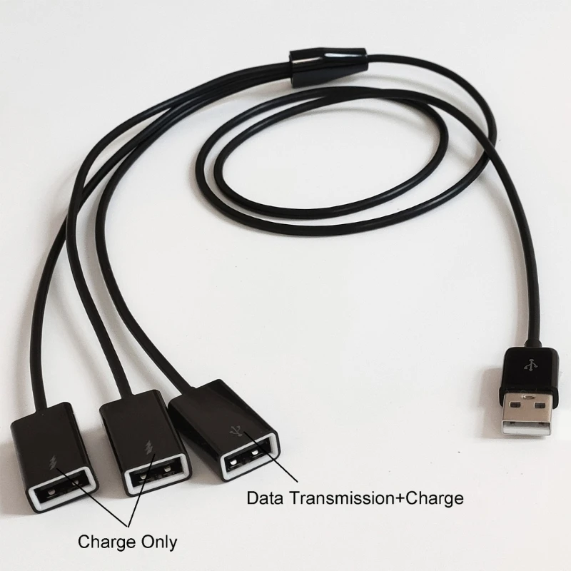 1m/3.3ft 길이 USB 연장 케이블 USB 분배기 다중 USB 포트 데이터 전송