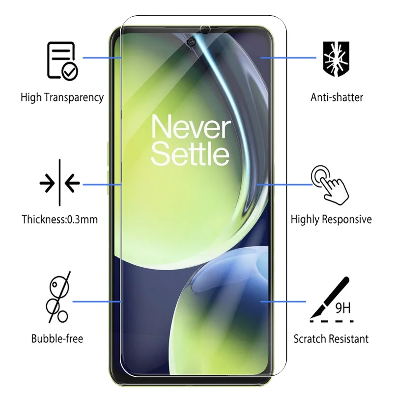 6-in-1 Tempered Glass and Case with Camera Protector