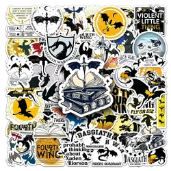 Fantasy Dragon Sticker Pack - Waterproof & Versatile (50PCS)
