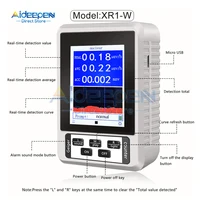 1Pcs New XR-1 Nuclear Radiation Detector Color Display Screen Geiger Counter Personal Dosimeter Detectors Beta Gamma X-ray 2
