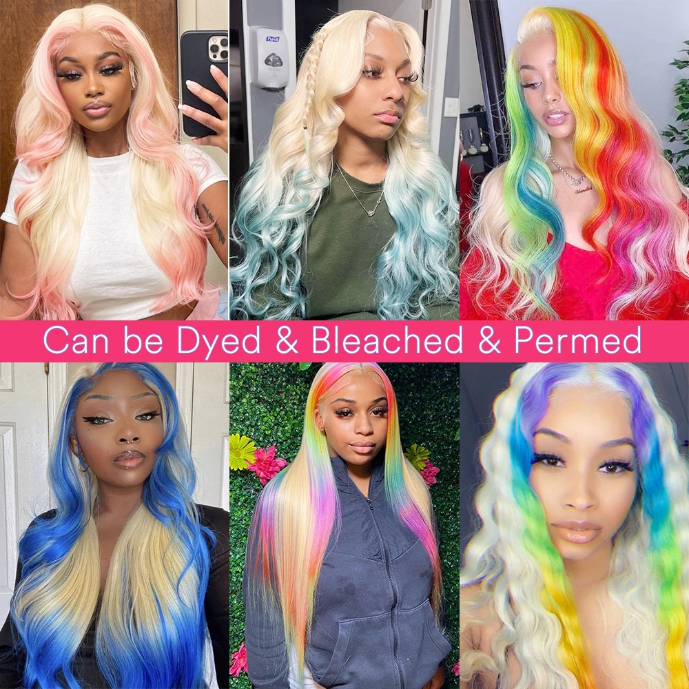 Human Hair Extensions Human Hair Bundles Human Hair Bulk 613 Blonde Bundles 10-30 Inch 613 Body Wave Bundles 50g/Pcs Blonde Bundle