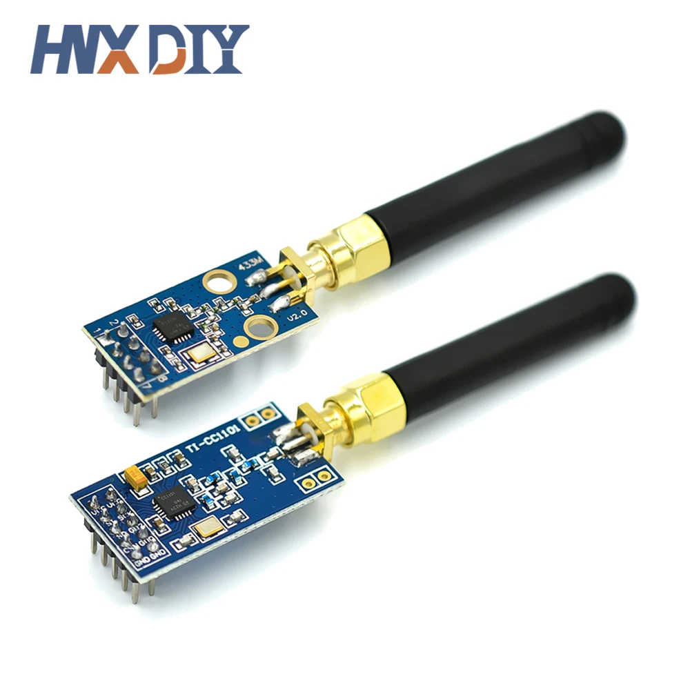 Modulo Wireless Cc1101 Con Modulo Ricetrasmettitore Wireless Antenna Sma Per Arduino 433Mhz