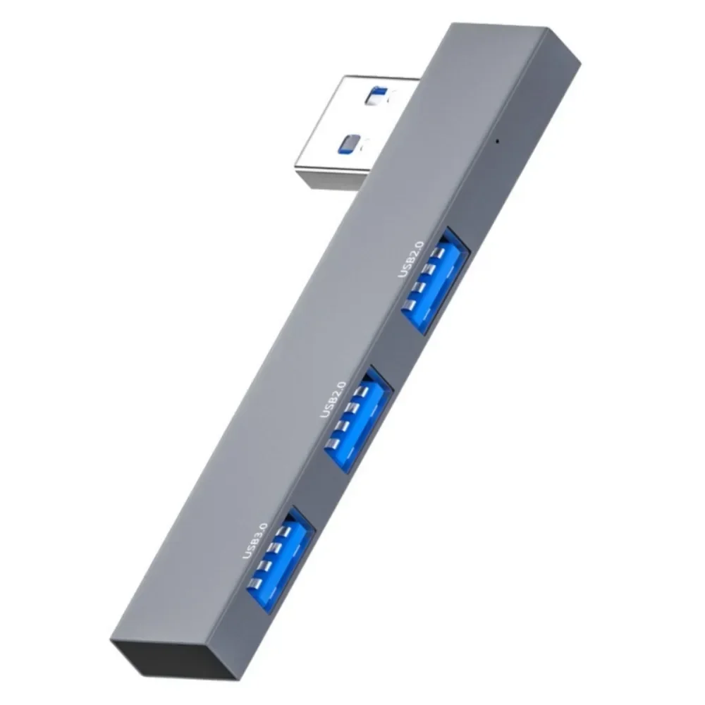 Ultra-Slim 3-Port High-Speed USB Hub Adapter