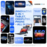 Alldocube iPlay 60 Pad Pro 12.1 inch Tablet 8+12GB Virtual RAM+128GB ROM MTK G99 Android 14 2.5k Resolution Display 10000mAh 2