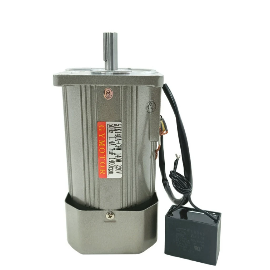 140W Shaft 12mm 1400rpm AC 220V Single 