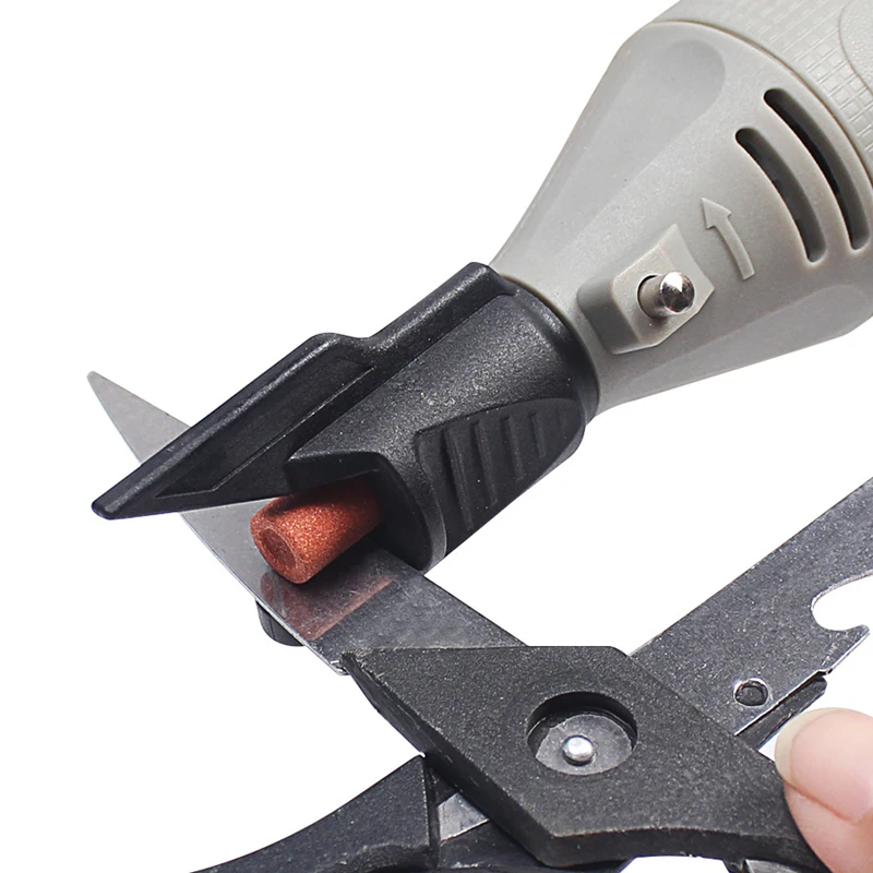 1setSawSharpeningAttachmentSharpenerGuideDrillAdapterforDremel