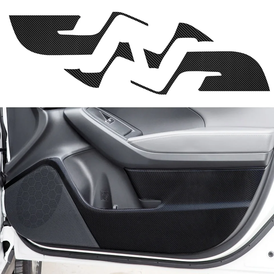 Car Door Anti Kick Pads For 2024-2025 Subaru Crosstrek - 4 Piece Set