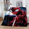 Superhero Marvel Avengers Spider Man Cartoon Soft Flannel Blanket for Beds Bedroom Sofa Picnic,Throw Blanket for Cover Kids Gift 6