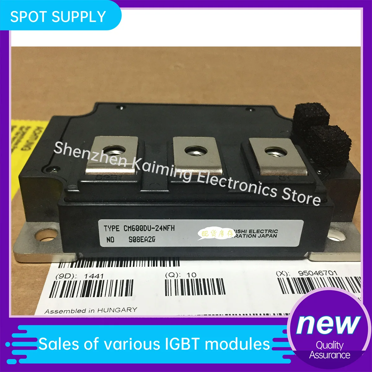 

NEW MODULE CM400DU-24NFH CM600DU-24NFH CM400DU-24NFJ CM300DU-24NFH CM400DU-12NFH CM600DU-12NFH ORIGINAL IGBT MODULE CM300DU-1