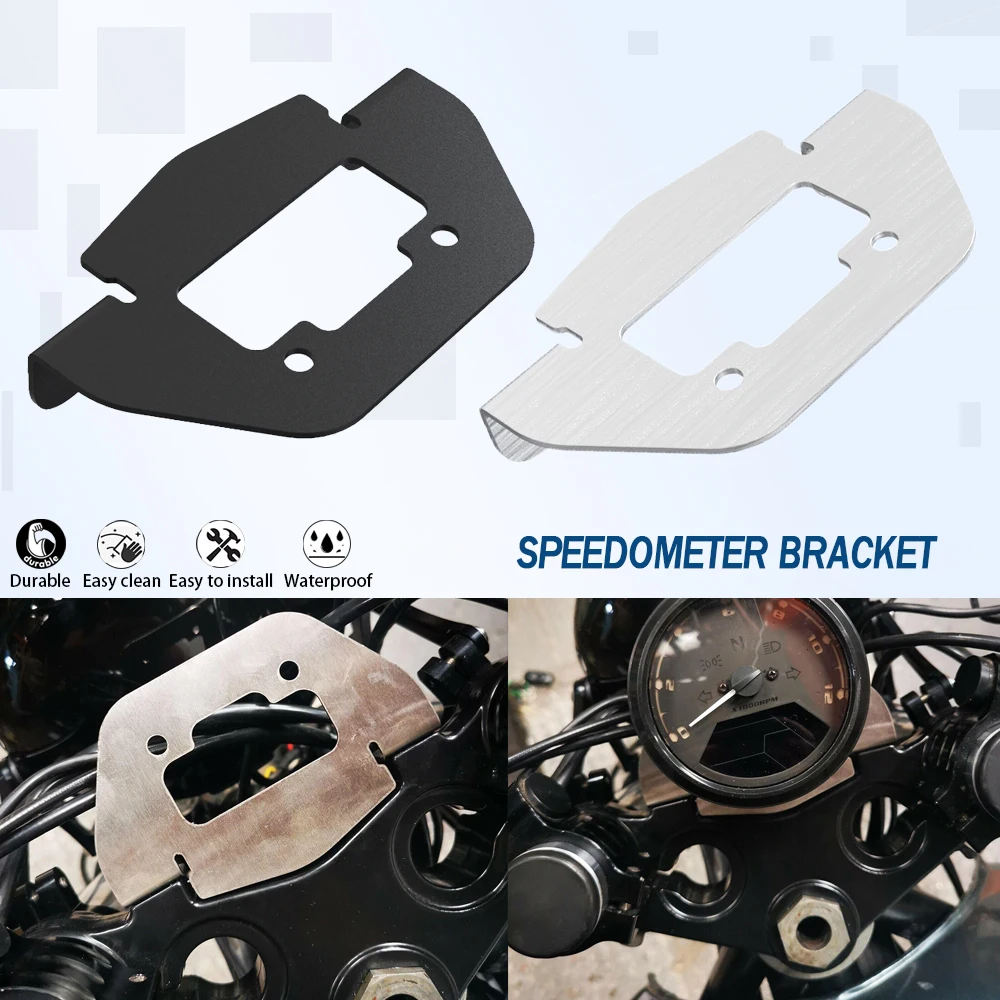 Moto Per Bmw K100 K75 Cafe Racer K 100 K 75 Cafe Racer Staffa Tachimetro In Acciaio Inossidabile Spazzolato Staffa Tachimetro