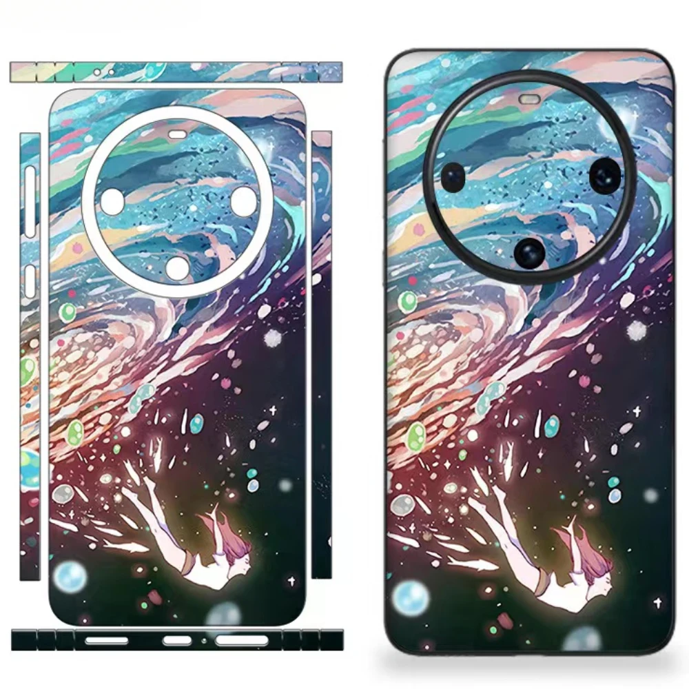 

Colorful Dazzling 3M Decal Wrap Skin Film For HUAWEI Mate 60 Pro 60Pro Mate60 Pro Back Screen Protector Cover Unique Stickers