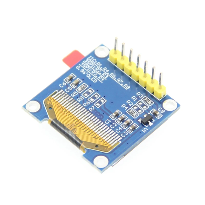 아두이노 키트용 OLED LCD LED 디스플레이 모듈, 0.96 인치 I2C SPI 시리얼, 128x64, SSD1306, 화이트 디스플레이