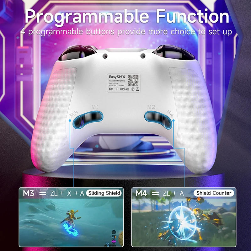 EasySMX 9124    е,   Ʈѷ, PC, ȵ̵ , Ʈ TV, NS, Ȧ ̽ƽ Ʈ ȿ