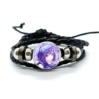 Project SEKAI Anime Shinonome Ena Enanan Leather Bracelets Glass Multilayer Braided Bracelets Bangles Jewelry Gift 1
