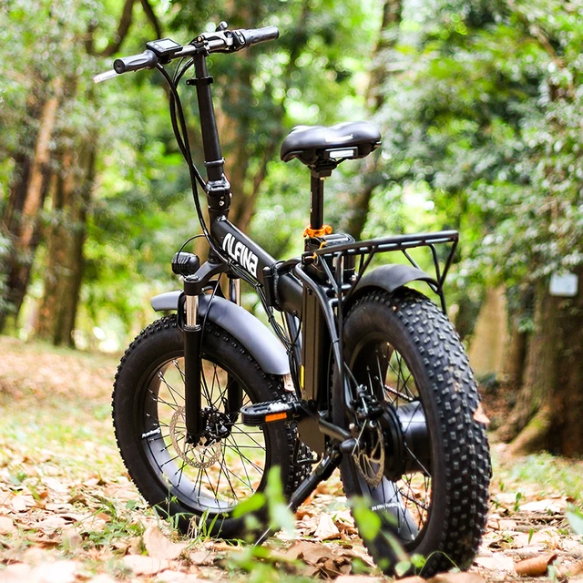 ALFINA FX-20 500W motor smart electric mountain bike 48V15AH 40km/h foldable 20 inch 4.0 fat tire ebike electric bike 3