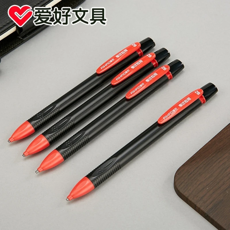 2B Pencil Set for Students Holder Exam Mechanical Refills Exam Stationary Sets