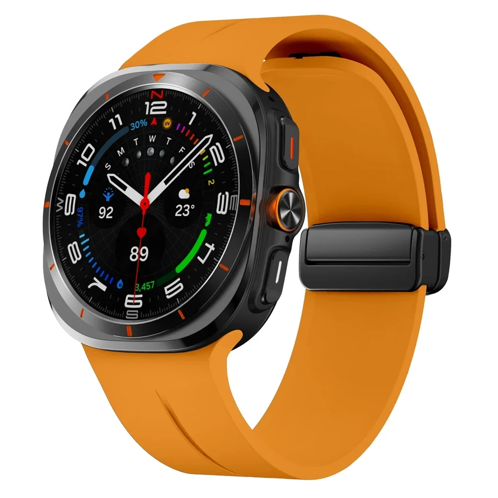 حزام سيليكون مغناطيسي لساعة سامسونج جالاكسي الترا...