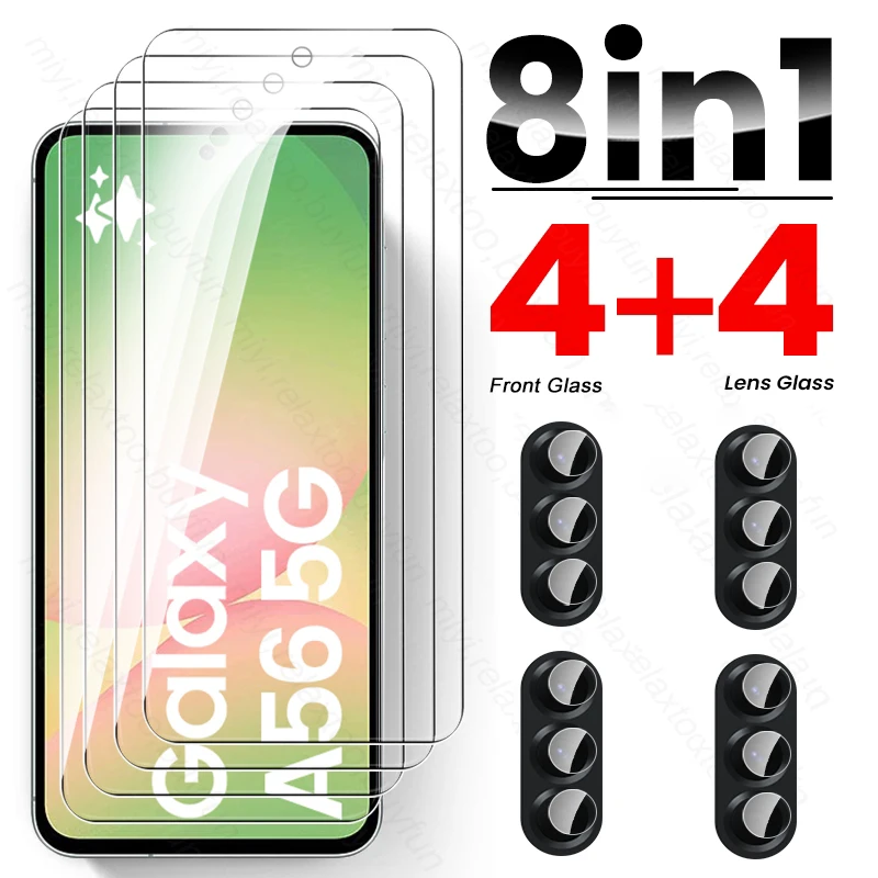 8-in-1 Protective Case with Screen and Camera Lens Protectors