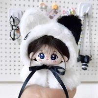 Cape de poupée mignonne adaptée aux vêtements de poupée en coton de 10/15/20cm, cape en poils d'imitation de lapin, décoration de poupée Doupeng 2
