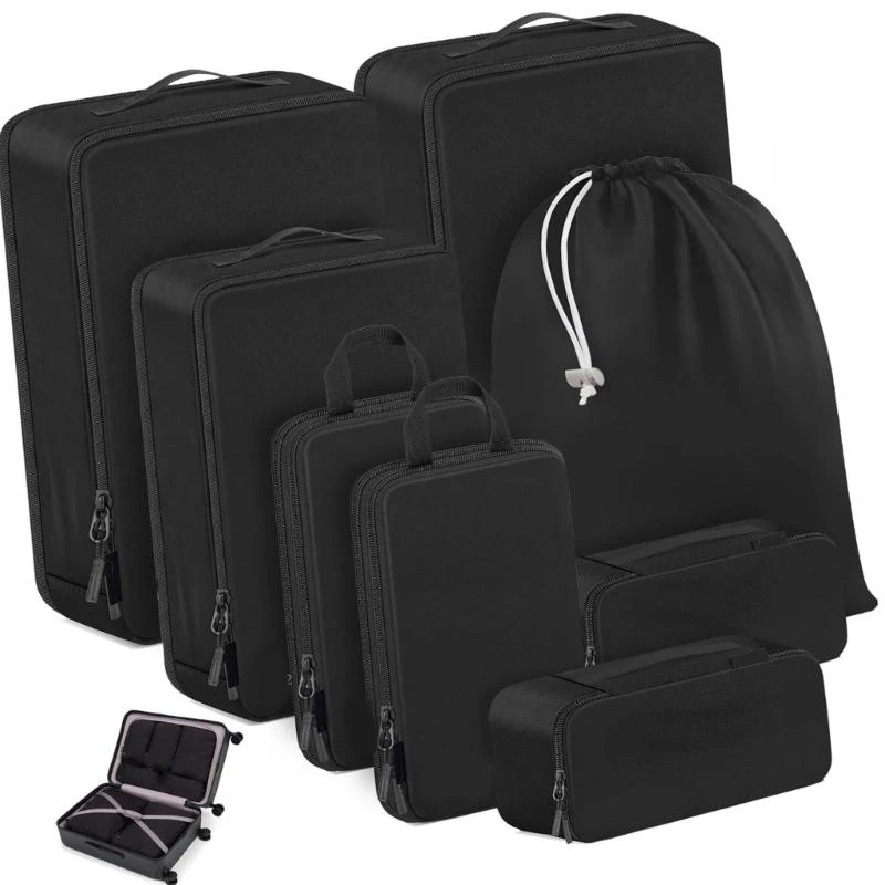 10pcs Expandable Compression Cubes for Convenient Travel Packing Solution 6