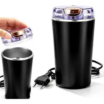 【KITCHEN GADGET】Electric For Coffee Grinder 250 W For Coffee Beans And Spices, Stainless Steel Electric For Coffee Grinder Eu Pl 1