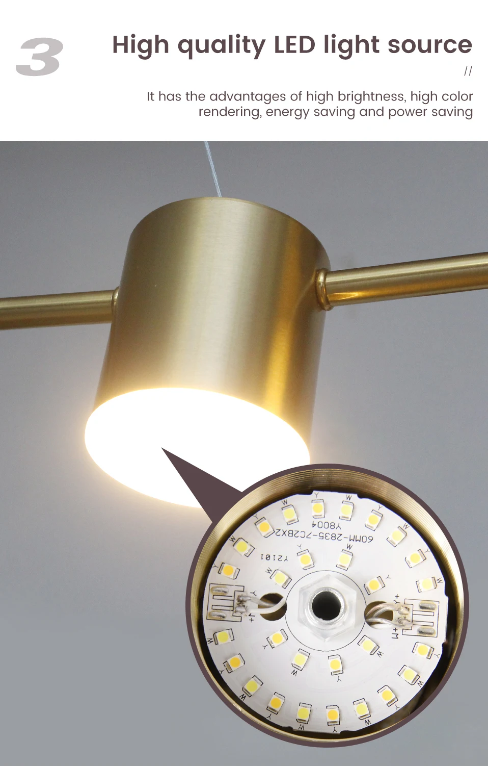 Pendant Lights Chandelier Lighting Modern Led Hanging Lights for Living Room Chandelier Kitchen Hanging Lamps for Ceiling Over The Dining Table Pendant Lighting
