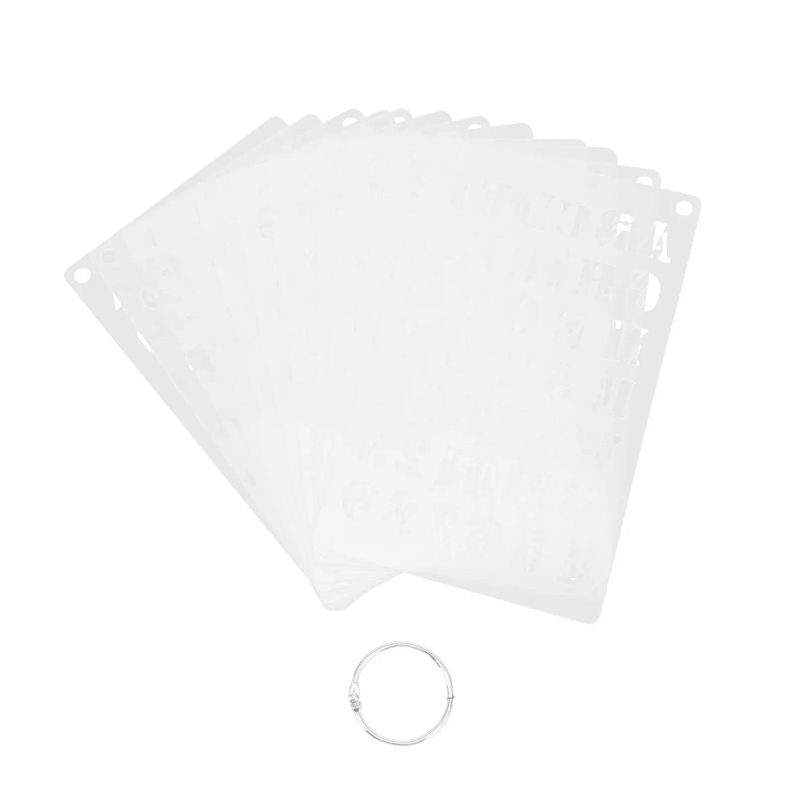 12Pcs 알파벳 숫자 그리기 스텐실 그림 DIY 템플릿 스크랩북 크리 에이 티브 장식 어린이 애완 동물 공예 세트
