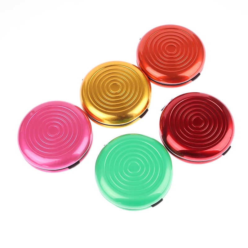 Round USD/Euro Coin Dispenser Storage Box Aluminum Alloy Plastic Coin Holder coin holder coin bank coin saver