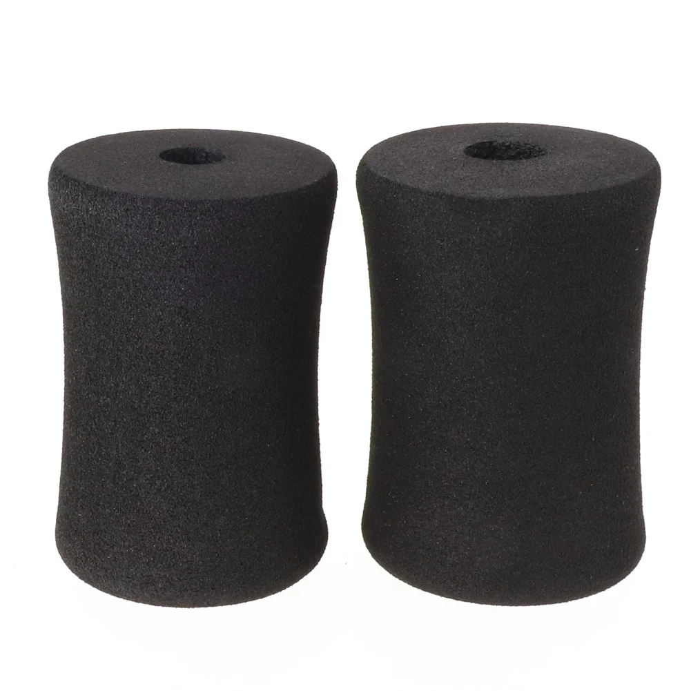 Foam Roller 2Pcs Foot Foam Pads Rollers Replacement For Leg Extension For Weight Bench Gym Exercise Machines